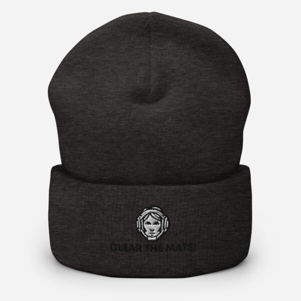 cuffed beanie dark grey front 681973740c5e8