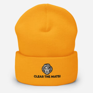 Wrestler Mom Cuffed Beanie