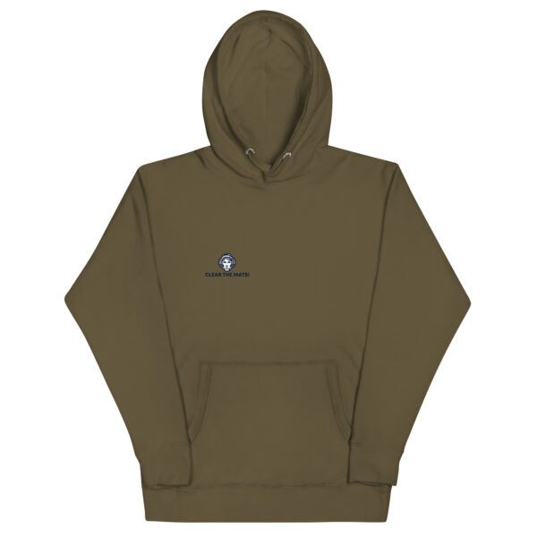 unisex premium hoodie military green front 681987d3c6ceb