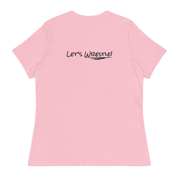 womens relaxed t shirt pink back 6819893aac9a1