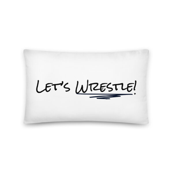 Wrestler Mom Support Pillow - Image 3