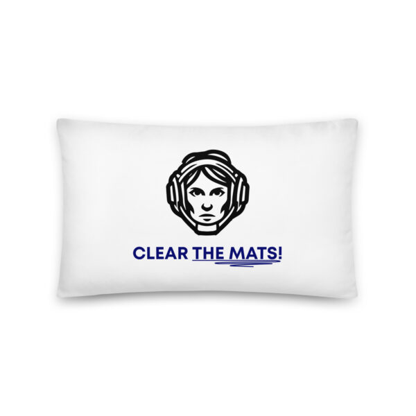 Wrestler Mom Support Pillow