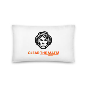 Wrestler Mom Support Pillow