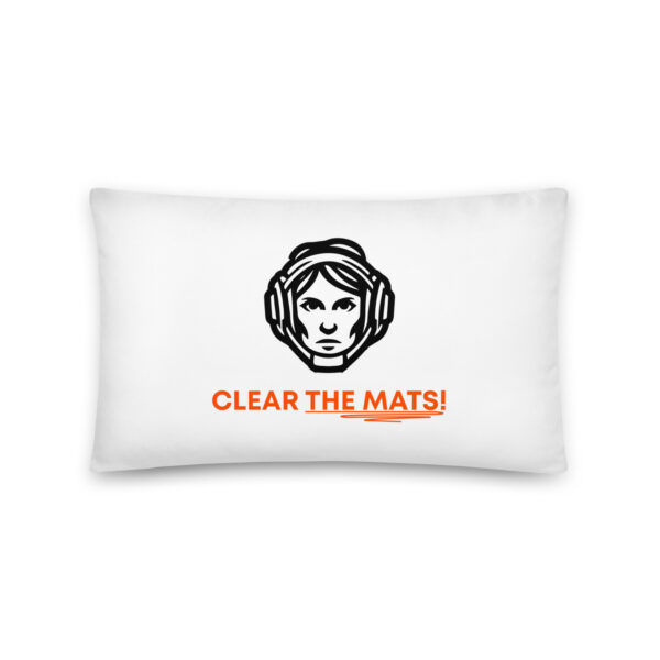 Wrestler Mom Support Pillow