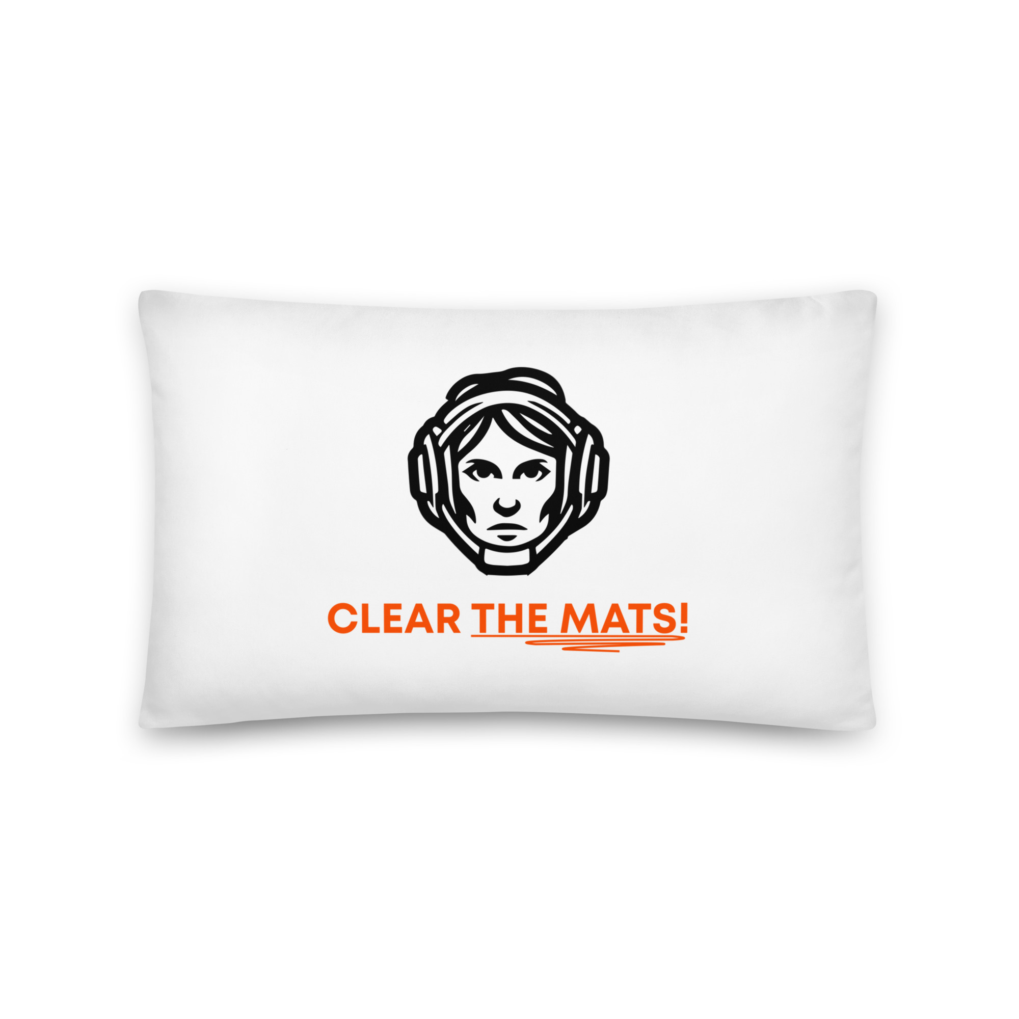 Wrestler Mom Support Pillow