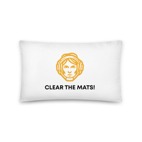 Wrestler Mom Support Pillow