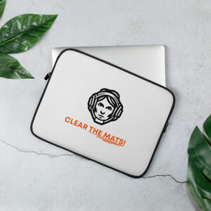 Wrestler Mom Laptop Sleeve
