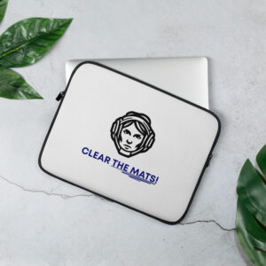 Wrestler Mom Laptop Sleeve