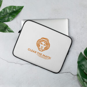 Wrestler Mom Laptop Sleeve