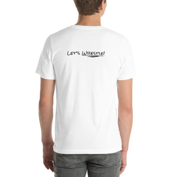 Wrestler Mom Unisex t-shirt | Black & Orange - Image 2