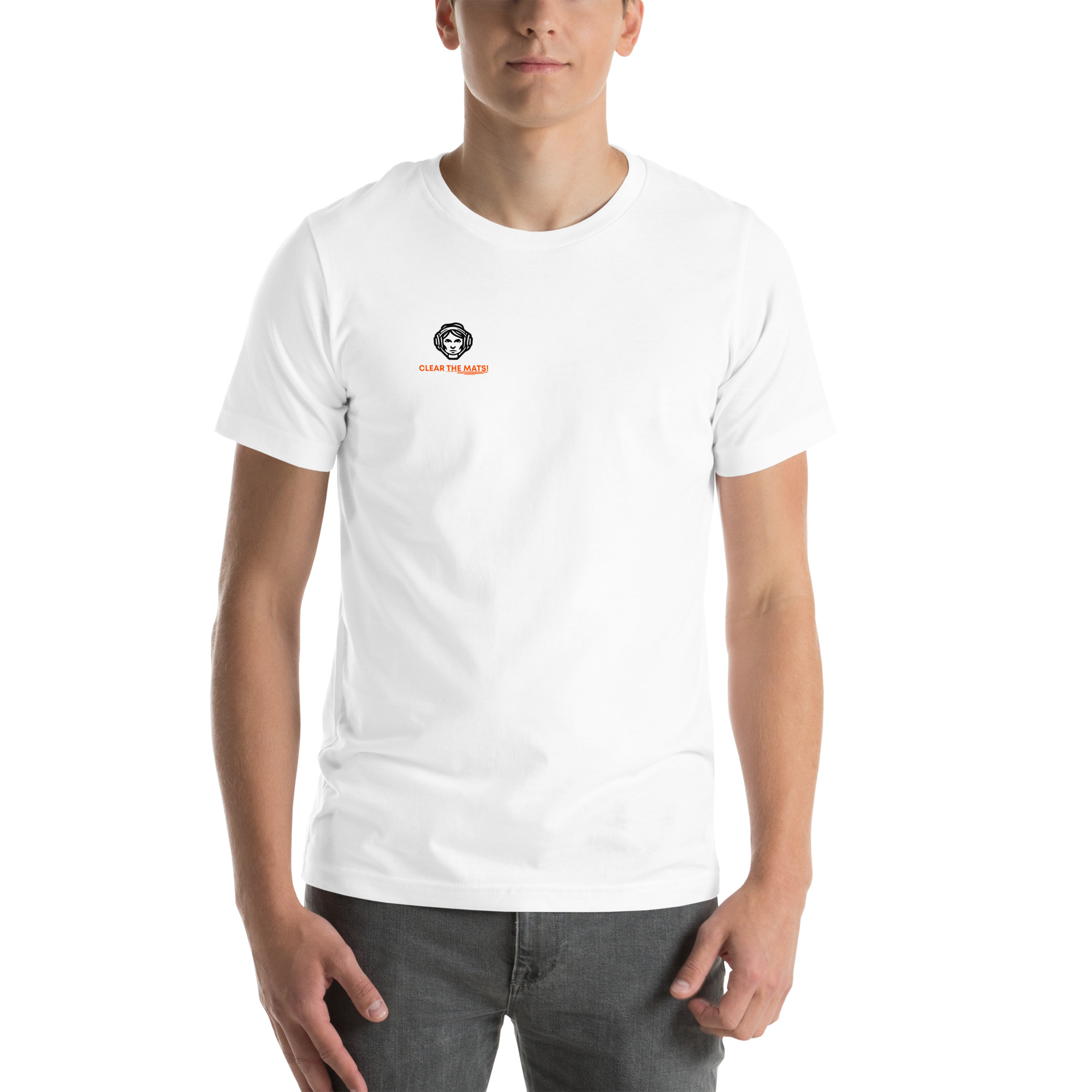Wrestler Mom Unisex t-shirt | Black & Orange