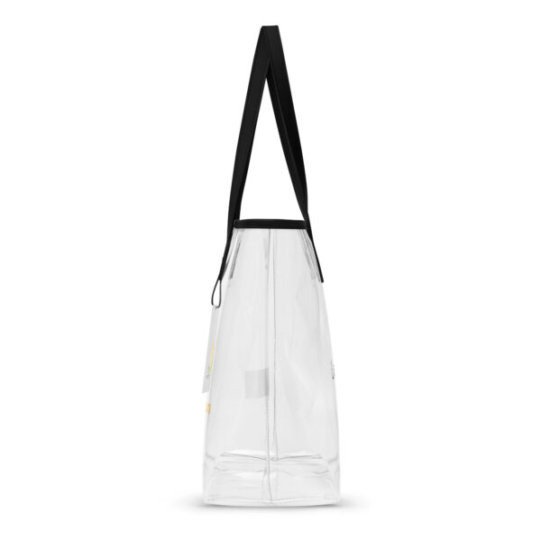 Wrestler Mom Clear Tote Bag | Gold - Image 3