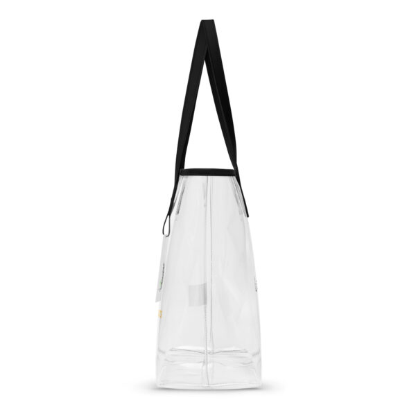 Wrestler Mom Clear Tote Bag | Black - Image 3