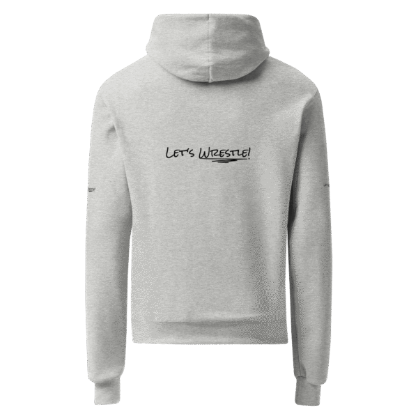 Wrestler Mom Unisex Champion Hoodie | Gray - Image 5
