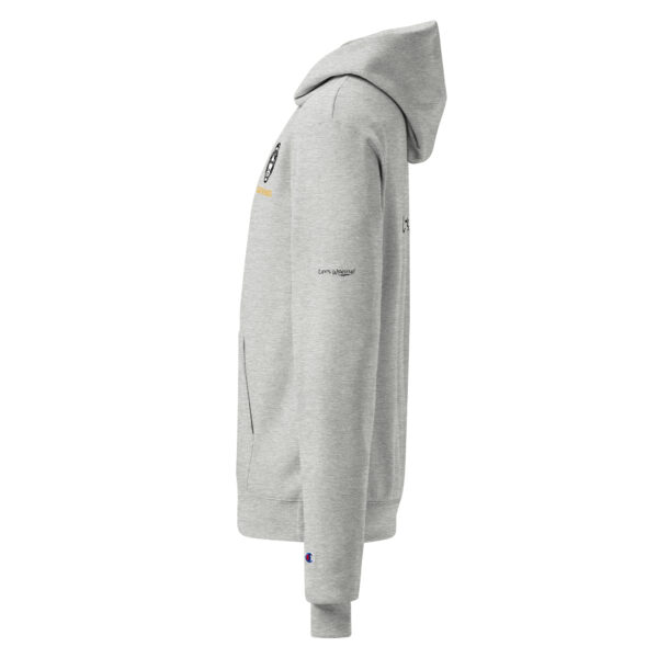 Wrestler Mom Unisex Champion Hoodie | Gray - Image 2